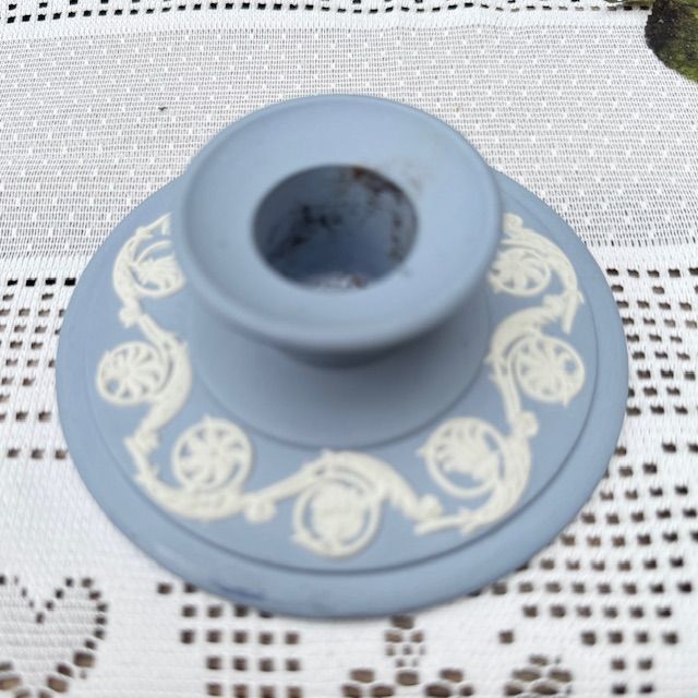 Подсвечник Wedgwood 9 см Англия бисквитный фарфор