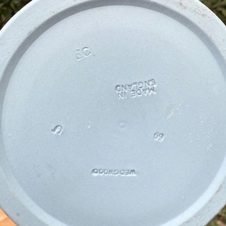 Подсвечник Wedgwood 9 см Англия бисквитный фарфор 