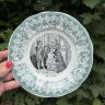 Тарелка говорящая Greil & Montereau Житие №12 20 см Франция