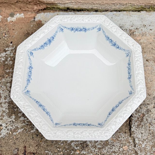 Салатник Rosenthal Classic Rose голубые розы 29 см Германия