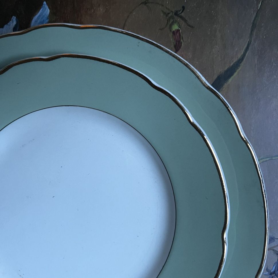 Тарелка ВиллеройБох Mettlach 19 см France - Saar