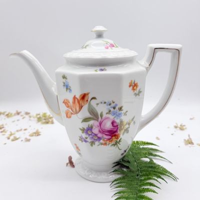 Чайник кофейник Rosenthal Maria Мейсенский букет 1,8 л Германия  