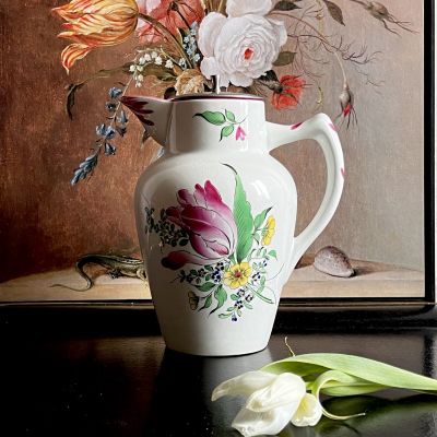 Кувшин с крышкой Тюльпан KG Luneville 1,2 л Франция