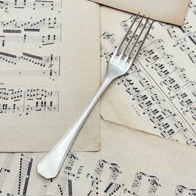 Вилка столовая Christofle America 21 см серебрение Франция