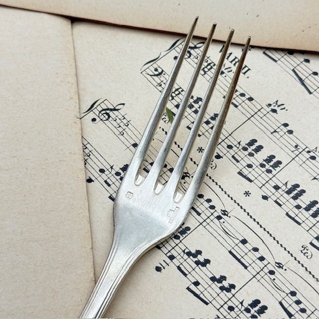 Вилка столовая Christofle America 21 см серебрение Франция