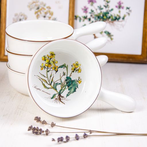 Бульонная чаша кокотница Botanica Sinapis arvensis 500 мл ВиллеройБох