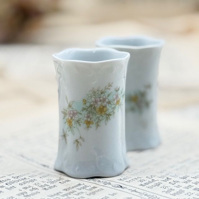 Подставка для зубочисток Rosenthal Monbijou Полевые цветы 6 см Германия