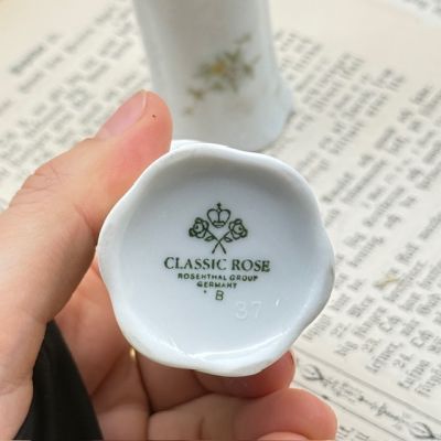 Подставка для зубочисток Rosenthal Monbijou Полевые цветы 6 см Германия