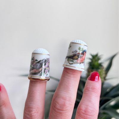 Наперсток Franklin Porcelain 1979 г. набор 2 шт.