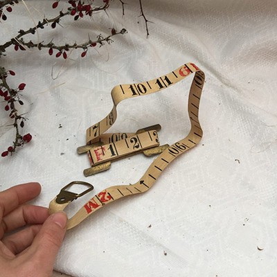 Старинный сантиметр портновский, Швеция 