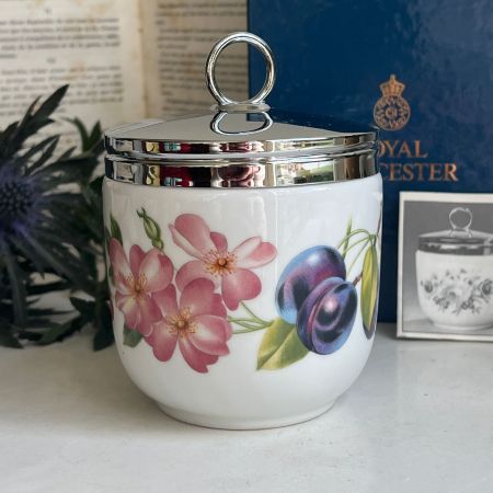 Кодлер на 4 яйца Royal Worchester Сливы в подарочной коробке