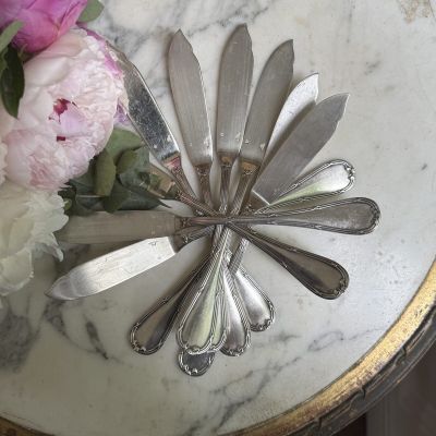 Нож Christofle 21 см серебрение Франция