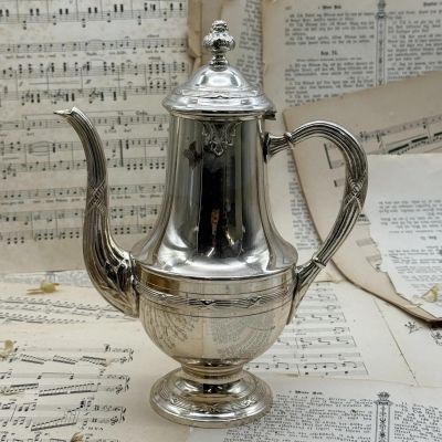 Чайник кофейник 1л  серебрение Франция