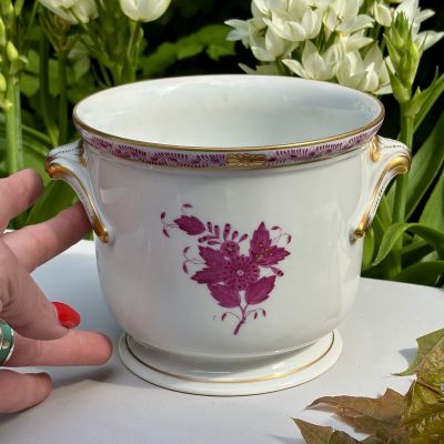 Ваза кашпо Herend Apponyi Chinese Bouquet 14 см Венгрия