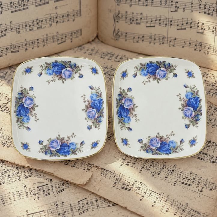 Блюдо Royal Albert Moonlight Rose 17 см фарфор Англия