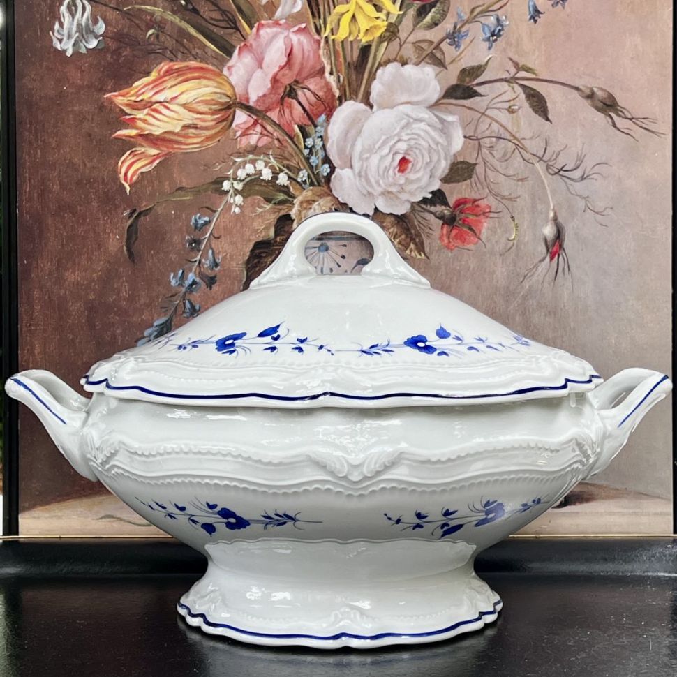 Супница Limoges Bernardaut De Sabran 3л фарфор Франция