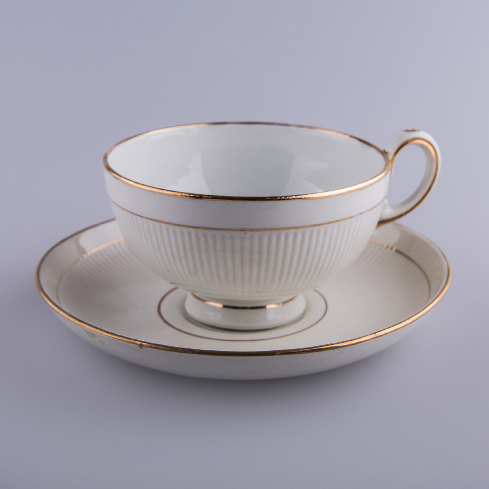 Чайная пара Geffle Sweeden 40-e годы 20 века