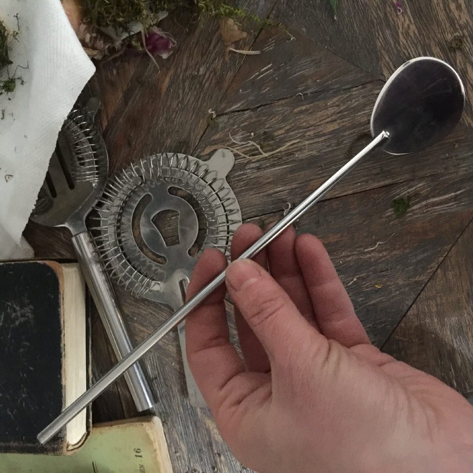 Ложка для латте, лопатка барная