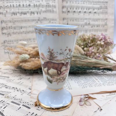 Мазагран Limoges Лиса 200 мл фарфор Франция