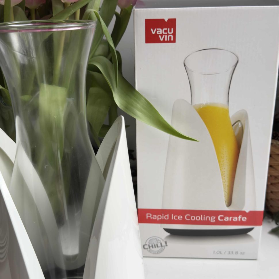 Графин в подставке Vacu Vin 1 л стекло пластик Нидерланды