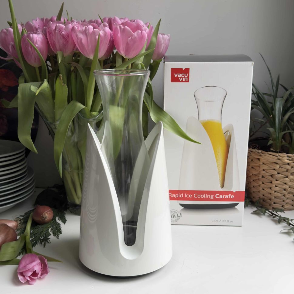 Графин в подставке Vacu Vin 1 л стекло пластик Нидерланды