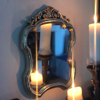 Зеркало 28х39 см металл