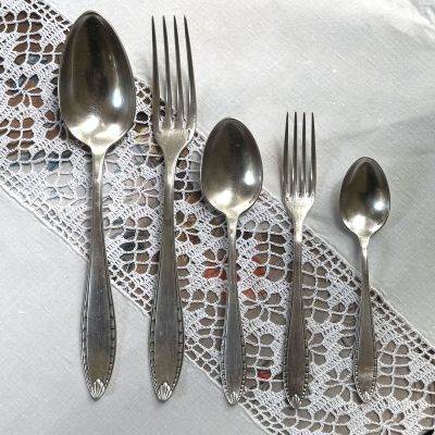 Вилка столовая Christofle 21 см серебрение Франция конец 19 века