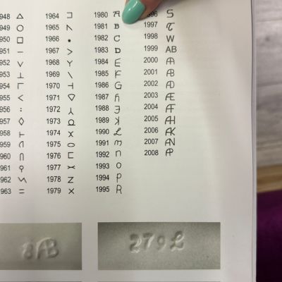 Тарелка блюдо Meissen Синий лук 29 см 1981 г Германия