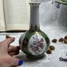 Ваза Kaiser Mandschu 17 см фарфор позолота Германия
