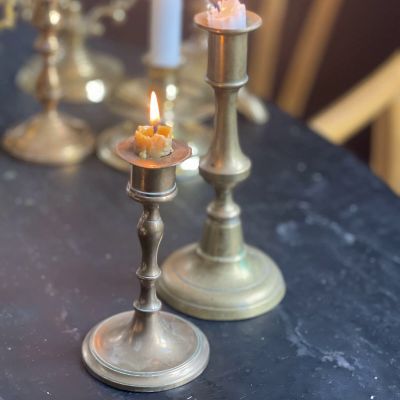 Подсвечник 13 см Швеция бронза