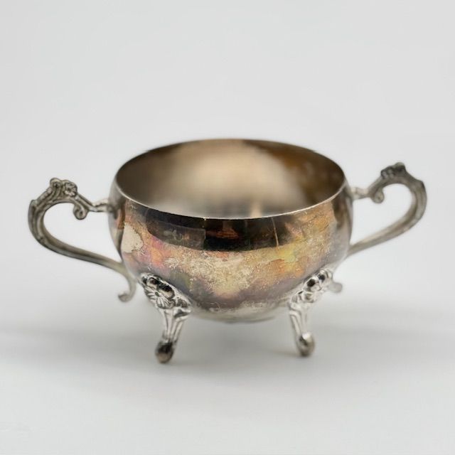 Сахарница и молочник серебрение набор 2 предмета