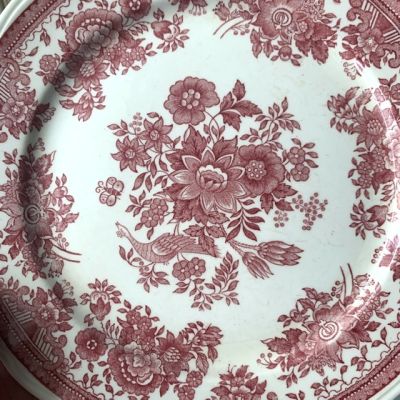 Тарелка ВиллеройБох Fasan красный 20 см Германия