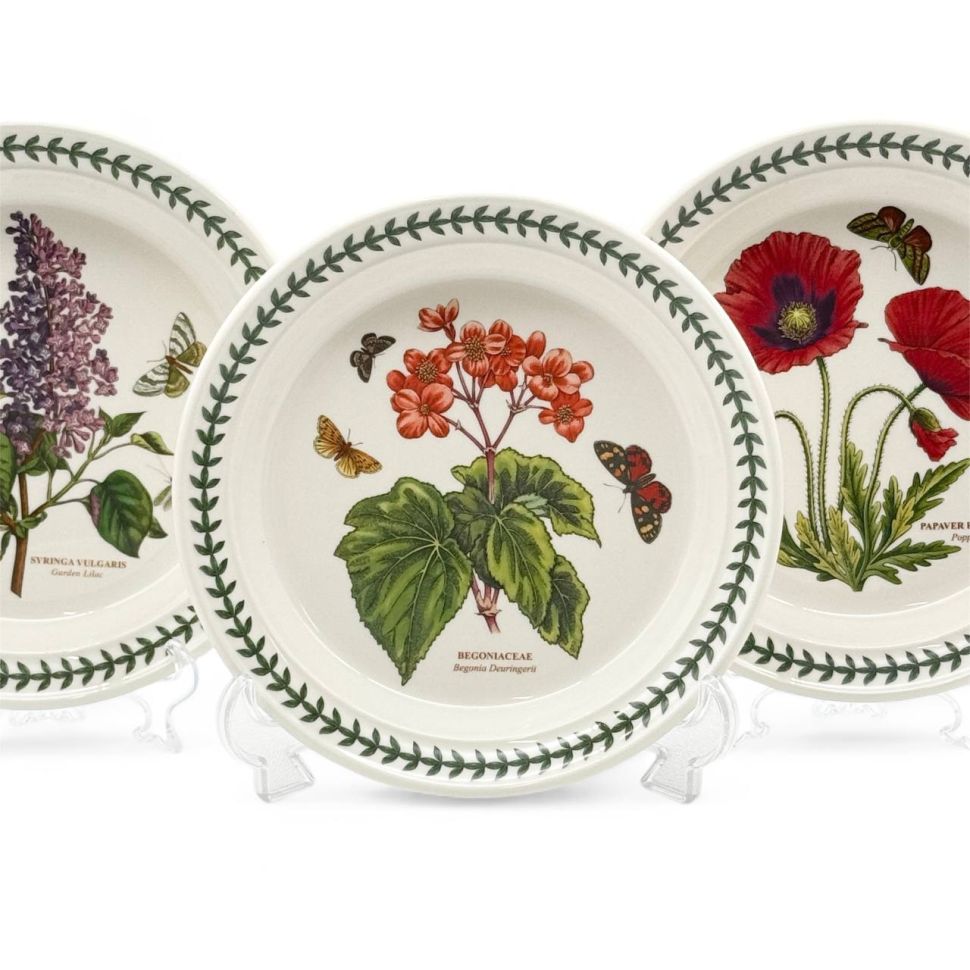 Тарелка Portmeirion Botanic Garden Begoniaceae 22 см Портмерион Англия
