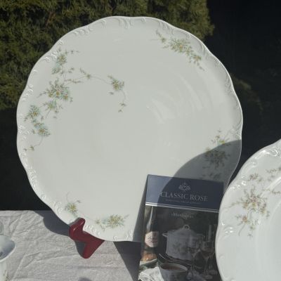 Блюдо для торта Rosenthal Monbijou полевые цветы 31 см Германия