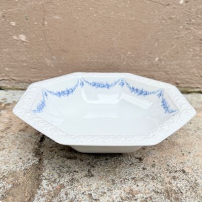 Салатник Rosenthal Classic Rose голубые розы 25 см Германия