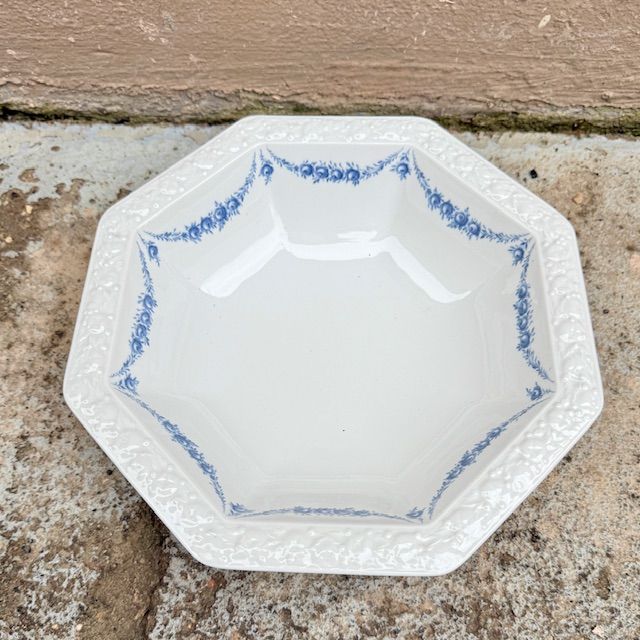 Салатник Rosenthal Classic Rose голубые розы 25 см Германия