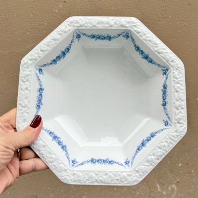 Салатник Rosenthal Classic Rose голубые розы 25 см Германия