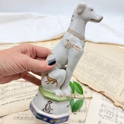 Статуэтка Борзая пара Wong Lee 25 см фарфор