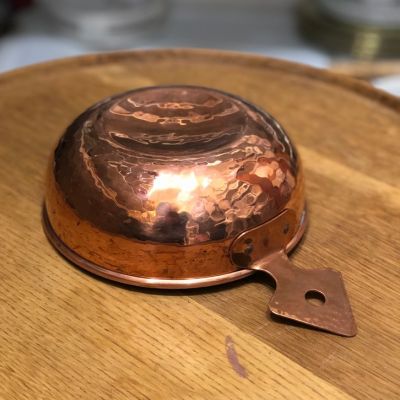 Форма для выпечки 19 см чеканка медь Швеция