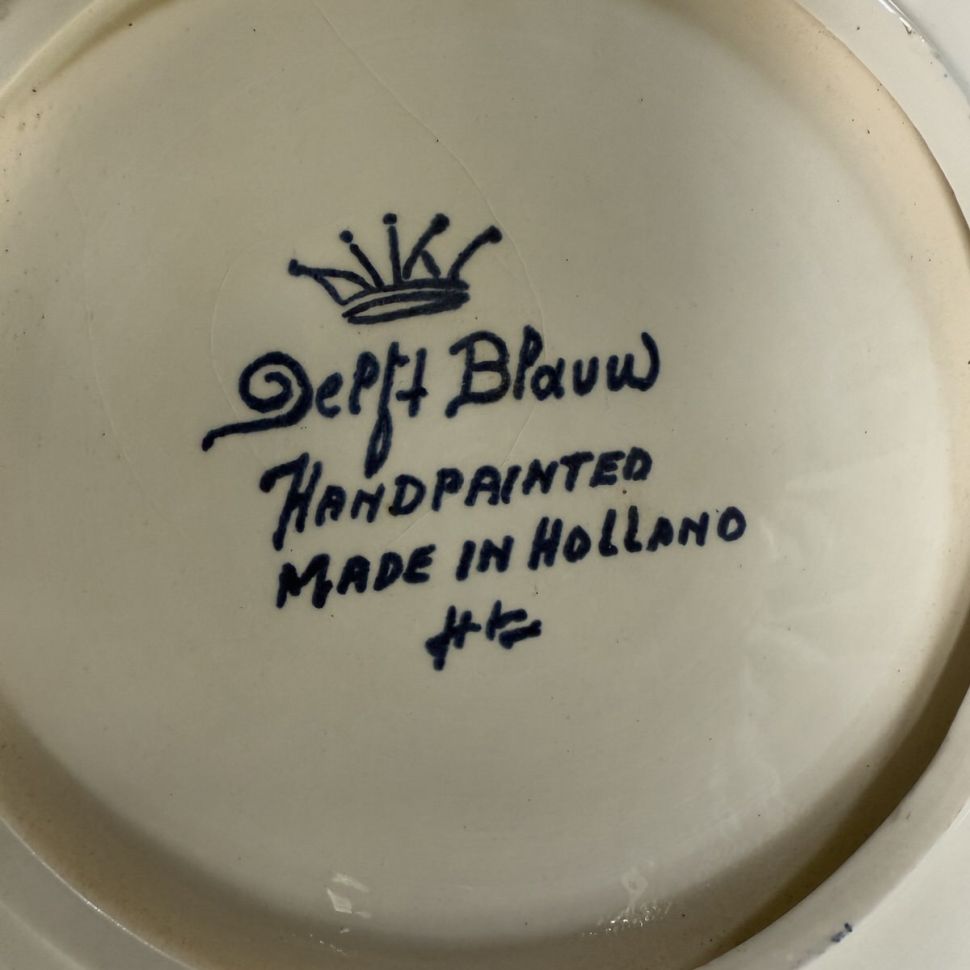 Тарелка Delft Blaw 26 см Голландия