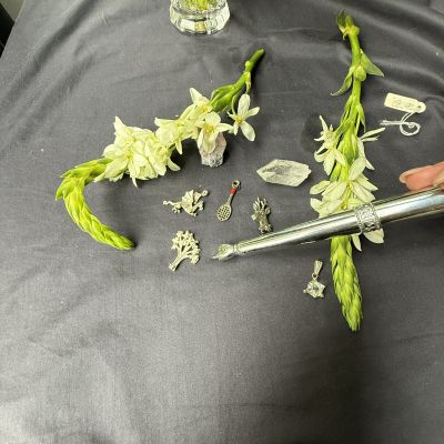 Брошь Дерево 2,8 см серебро