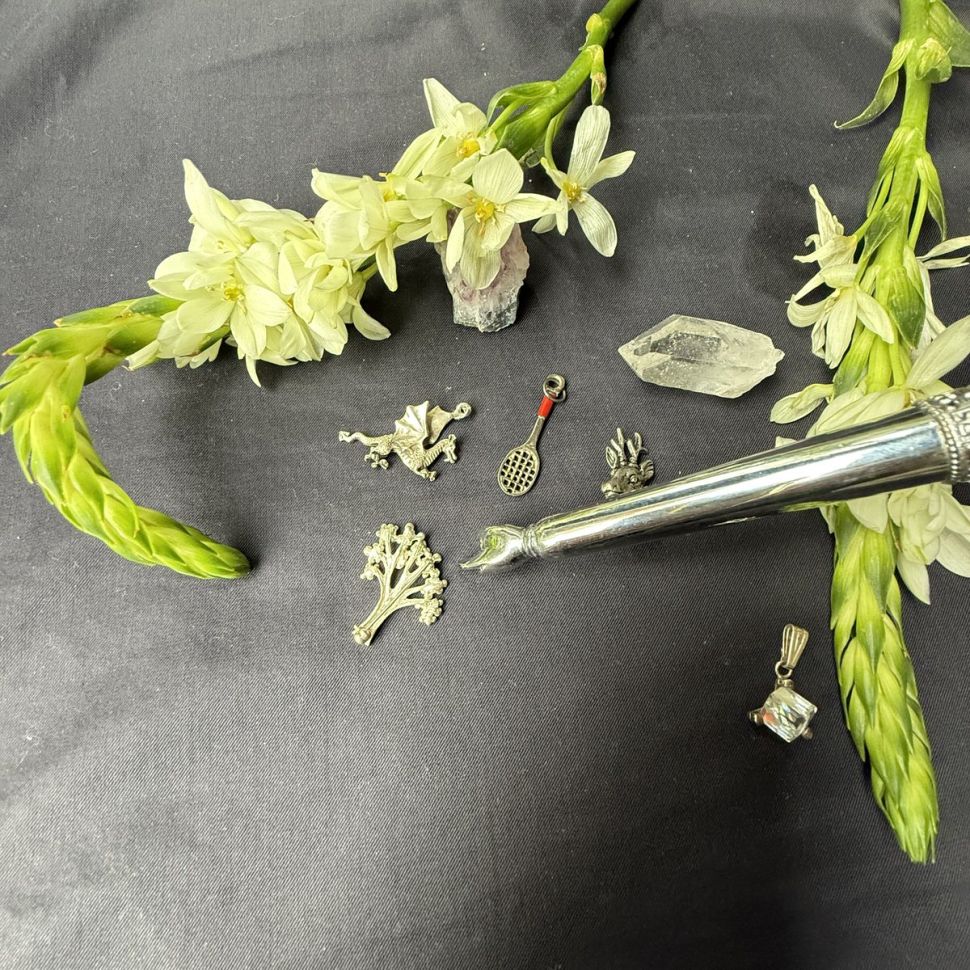 Брошь Дерево 2,8 см серебро