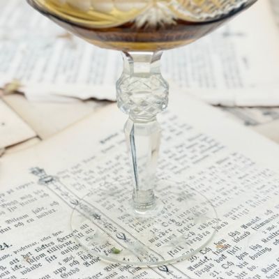 Бокал креманка 360 мл накладной хрусталь Германия 