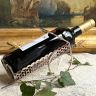 Подставка под бутылку вина 18см Франция мельхиор серебрение
