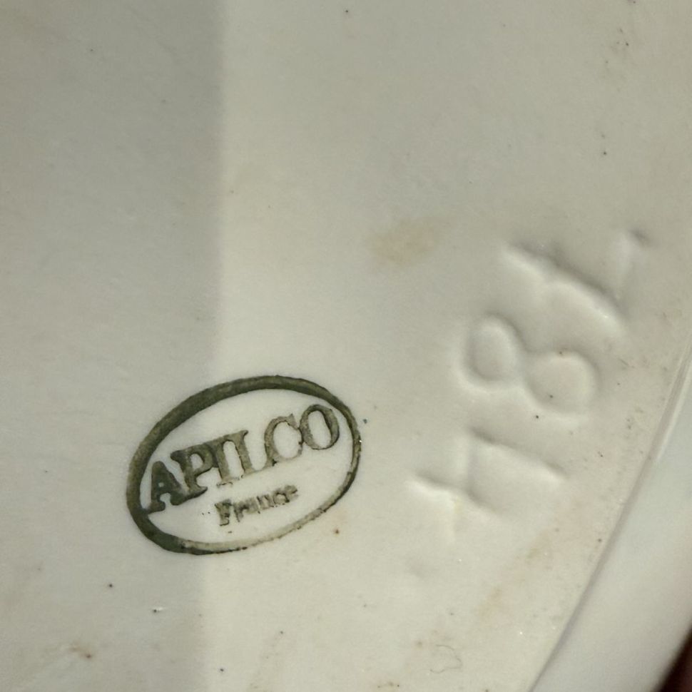 Блюдо для авокадо Apilco 13 см фарфор Франция