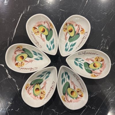 Блюдо для авокадо Apilco 13 см фарфор Франция