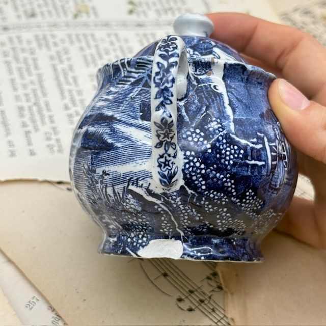 Сет с изъянами James Kent Old Foley Staffordshire 5 предметов Англия