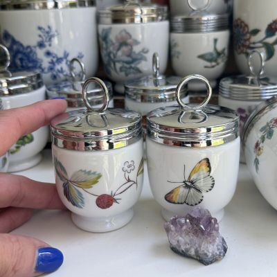 Кодлер на 1 яйцо Royal Worcester Англия Бабочка