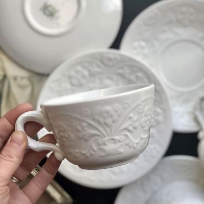 Чайная пара белая Италия