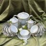 Сервиз чайный Limoges B&C 27 предметов Франция 